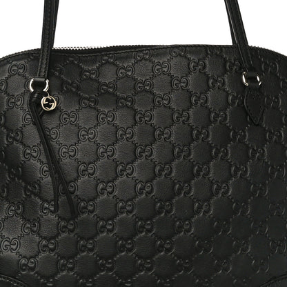 Gucci Guccissima Medium Bree Shoulder Bag Black 8 of 10