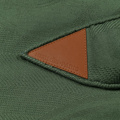 Hermes Cashmere Silk New Libris Losange Scarf GM Vert Sauge 2 of 3