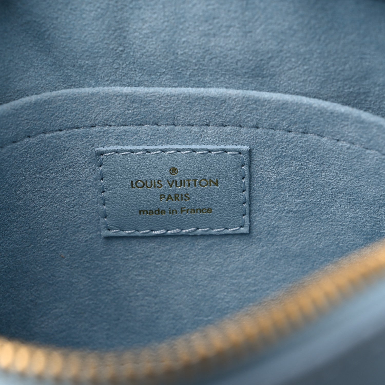 Louis Vuitton Calfskin New Wave Camera Bag Porcelain Blue 6 of 9