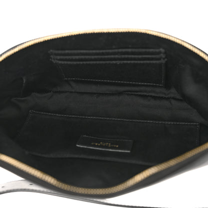 Saint Laurent Grain De Poudre Monogram Belt Bag Black 5 of 11