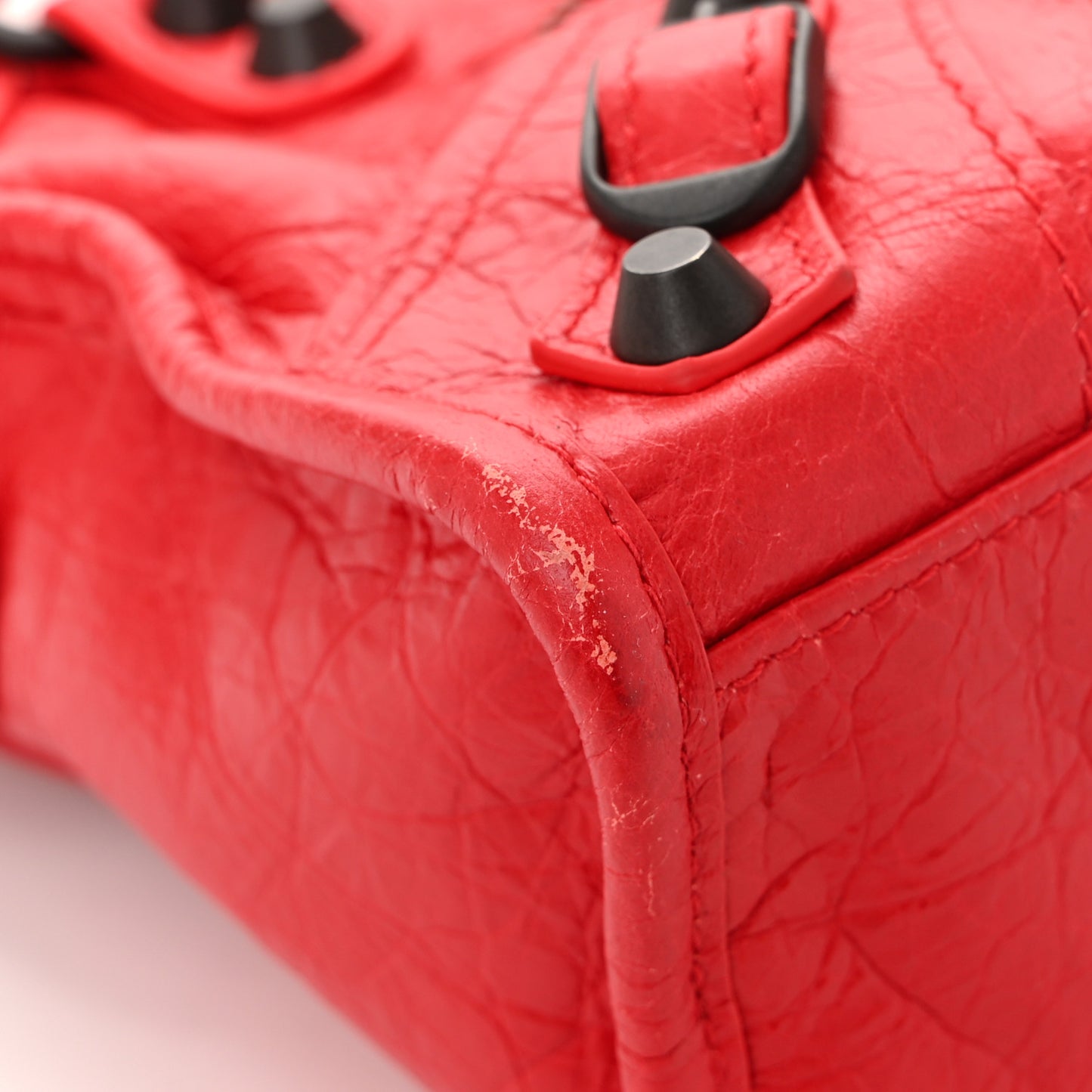 Agneau Arena Classic Hardware Mini City Vermillon Red