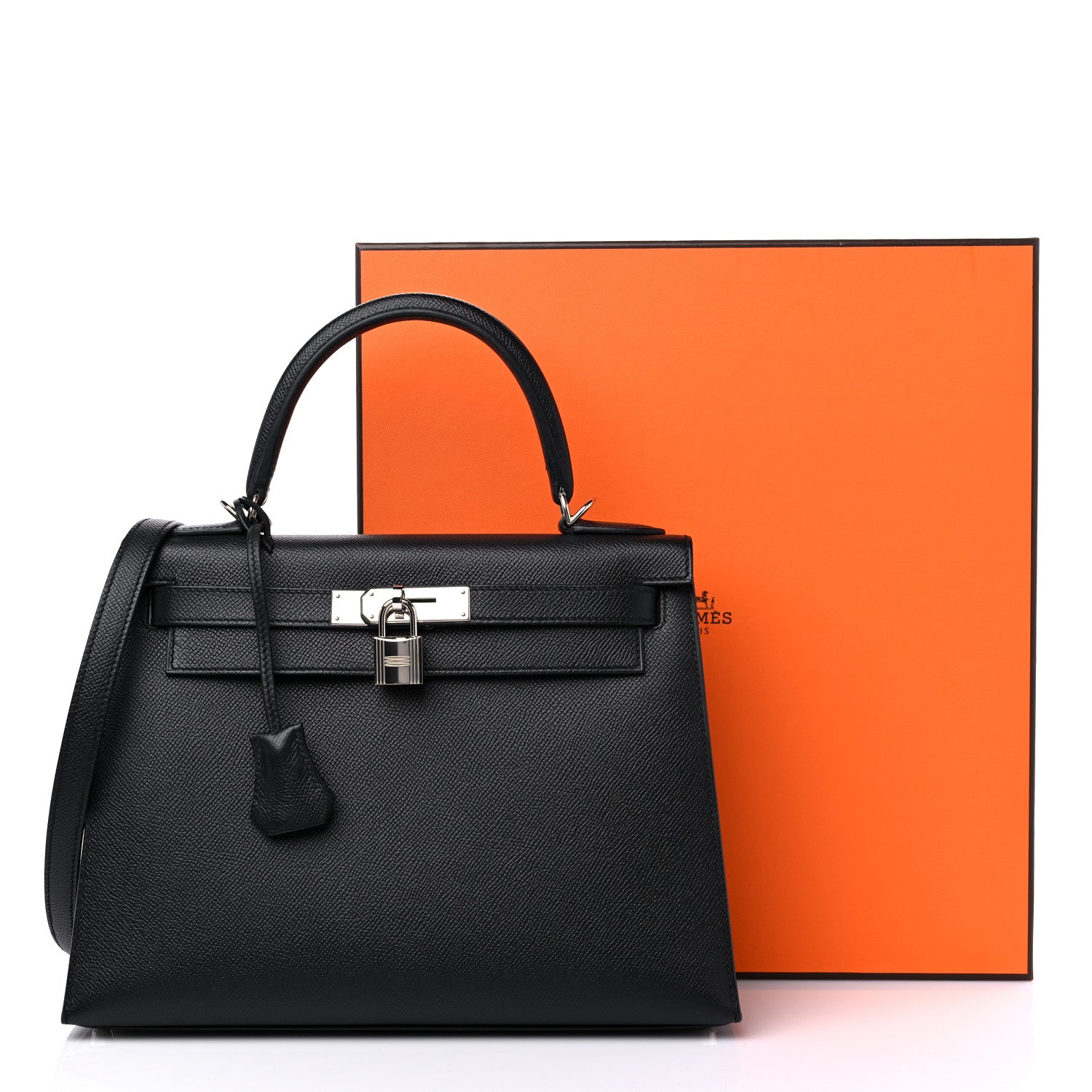 Hermes Epsom Kelly Sellier 28 Black 10 of 10