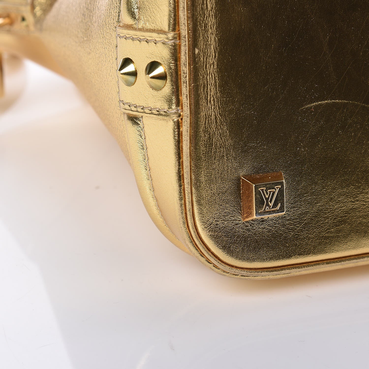Louis Vuitton Suhali Lockit PM Gold 13 of 18