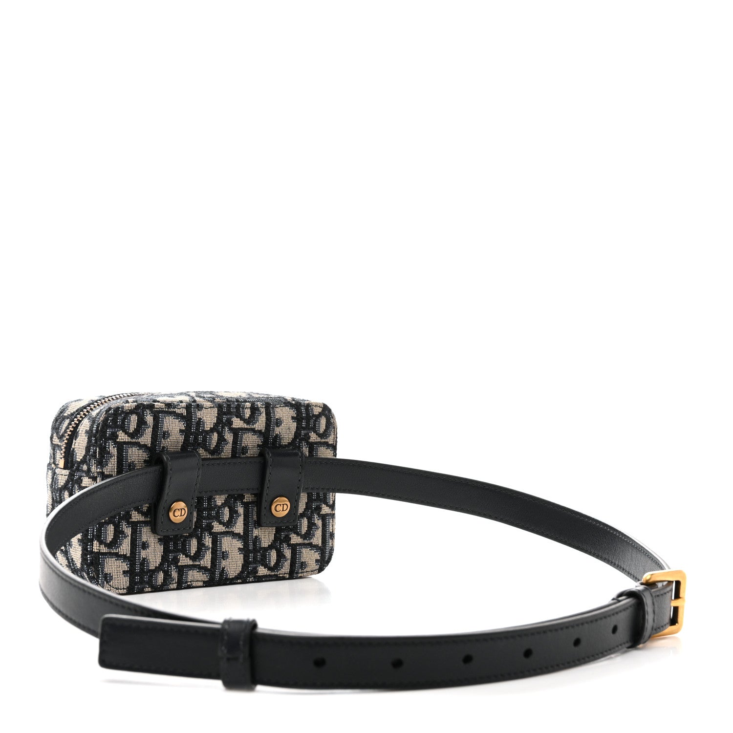 Christian Dior Oblique Belt Pouch Blue 3 of 11