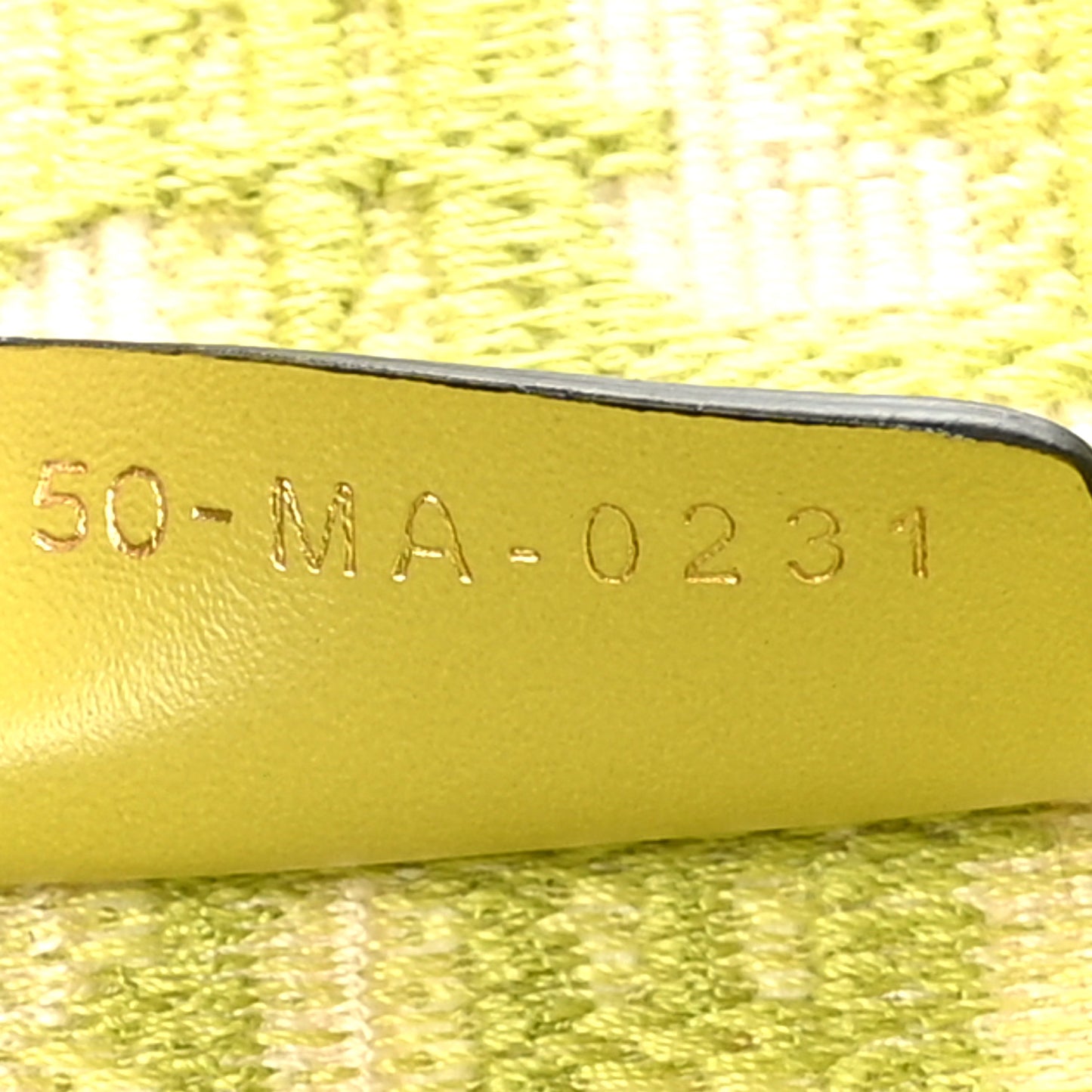 Oblique Large Book Tote Vert Anis