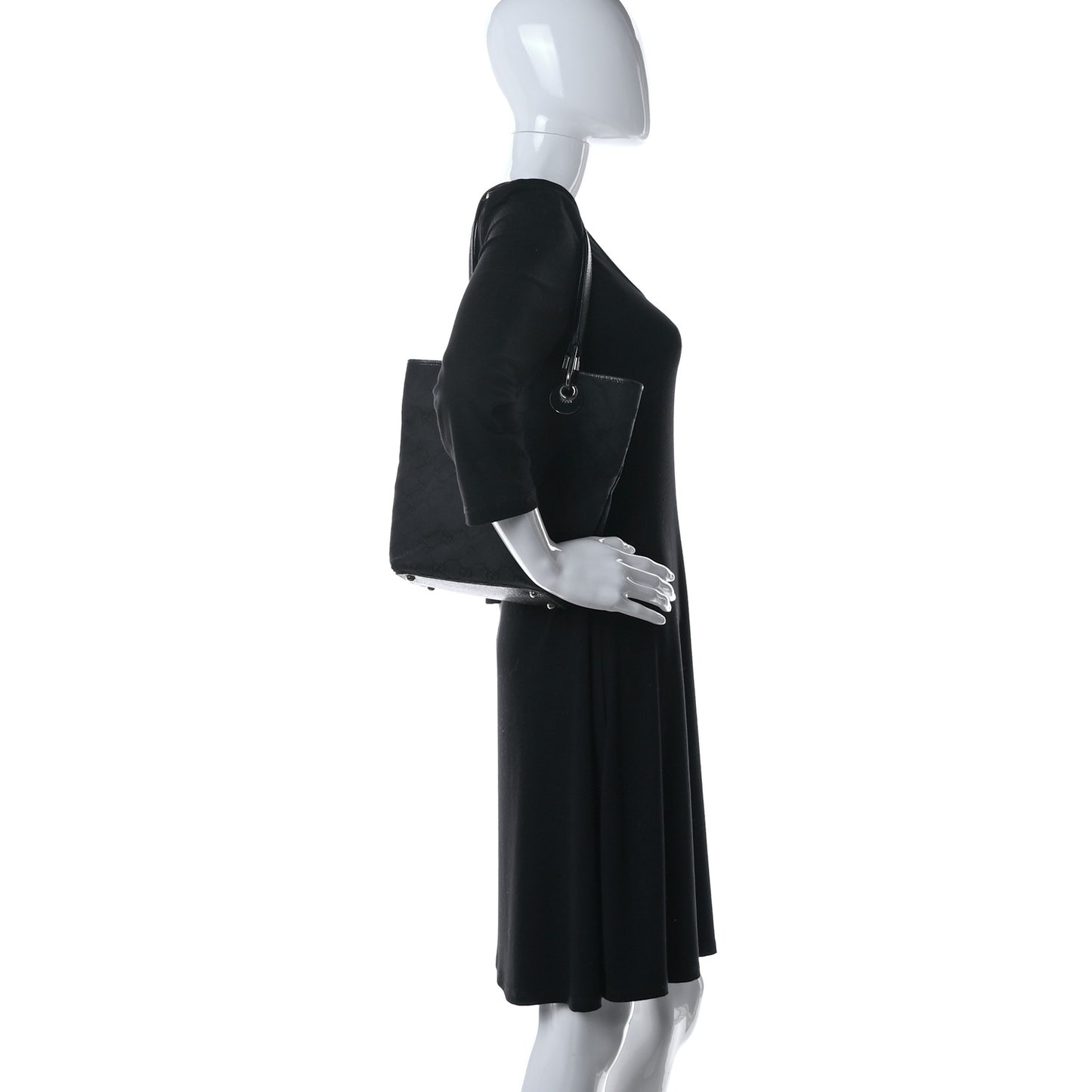 Monogram Small Eclipse Tote Black