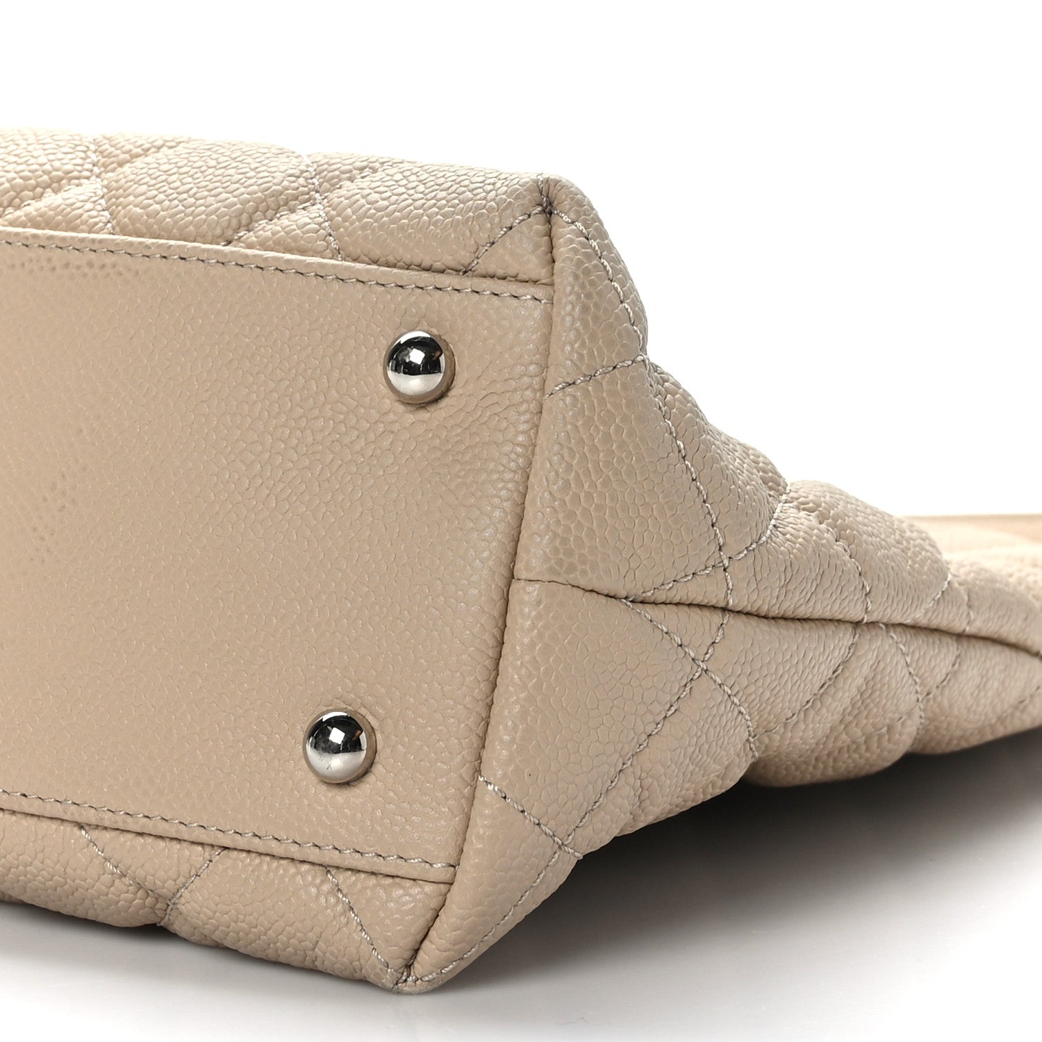 Chanel Caviar Quilted Easy Zip Tote Beige Clair 9 of 9