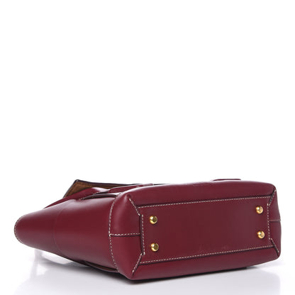 Bottega Veneta French Calfskin Maxi Intrecciato Arco 33 Bordeaux 4 of 14