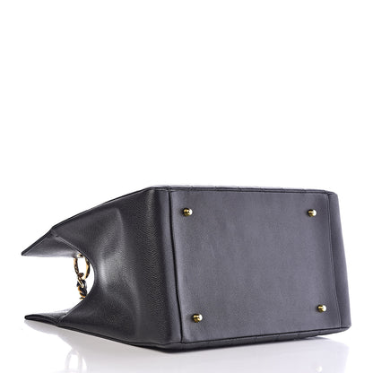 Chanel Caviar Quilted Timeless CC Tote Black 4 of 13