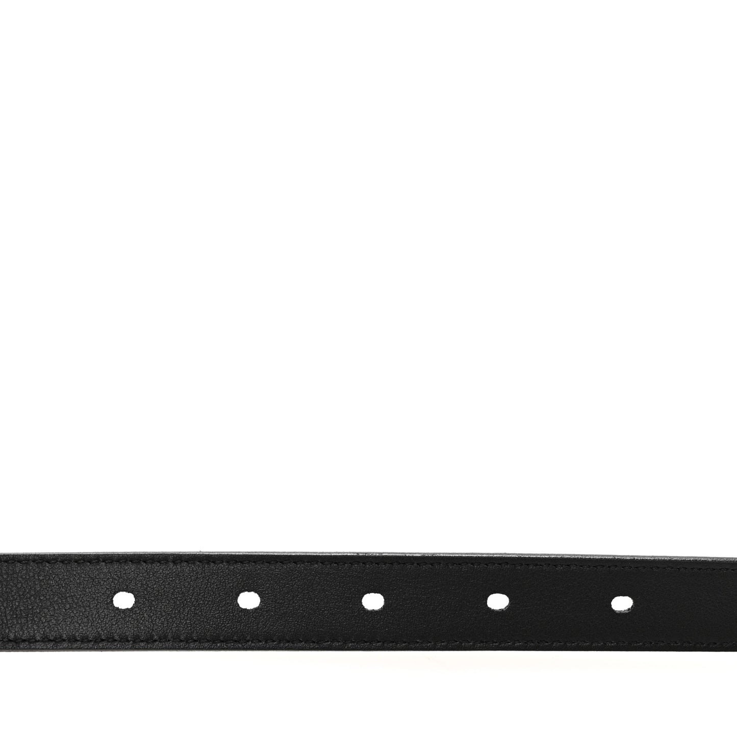 Smooth Calfskin Square Buckle Belt 100 40 Black