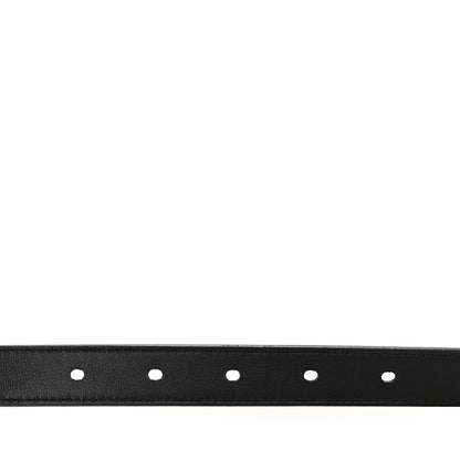 Saint Laurent Smooth Calfskin Square Buckle Belt 100 40 Black 4 of 8