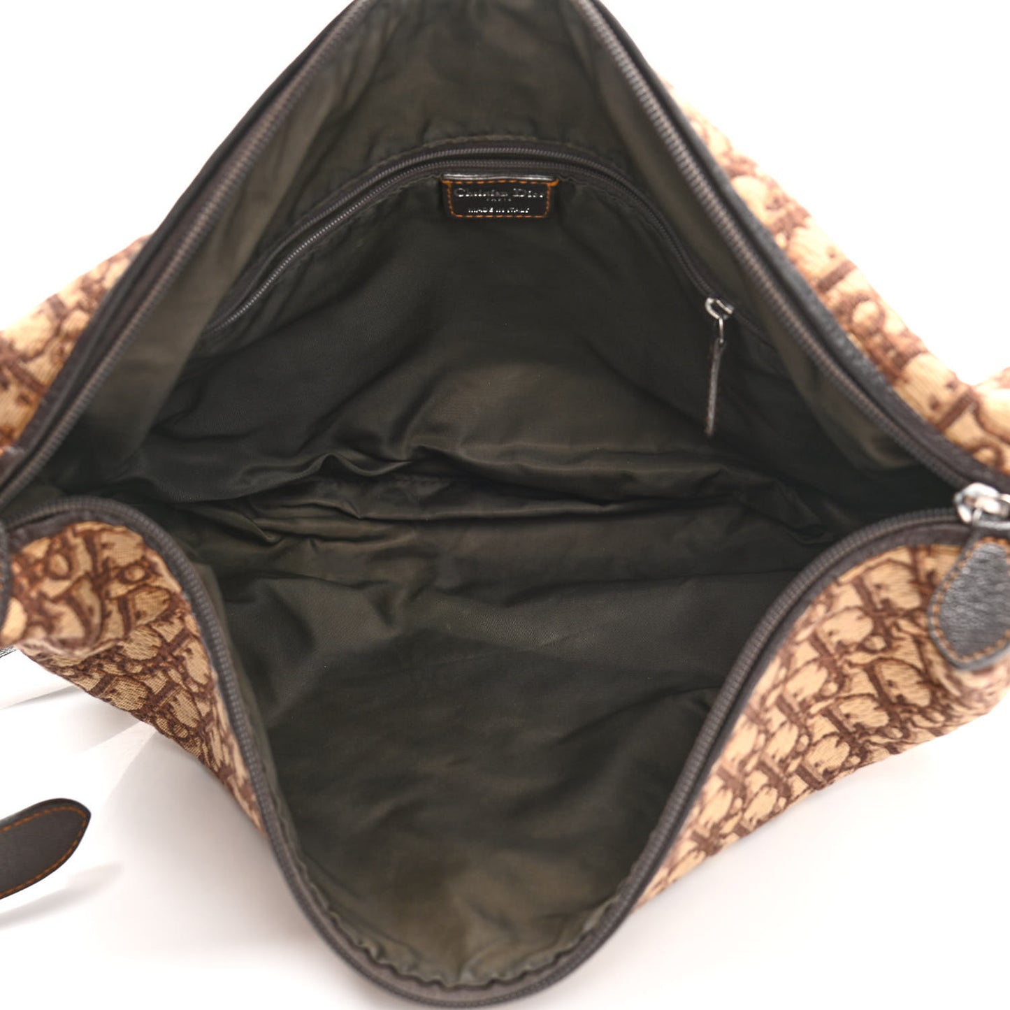 Monogram Buckle Hobo Marron Fonce