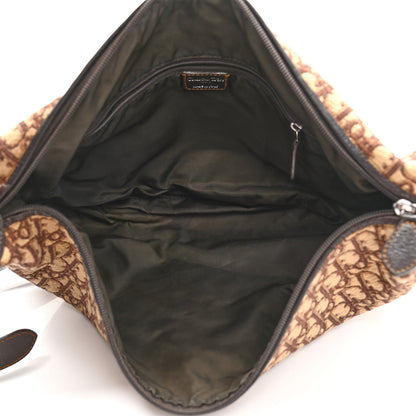 Christian Dior Monogram Buckle Hobo Marron Fonce 6 of 19