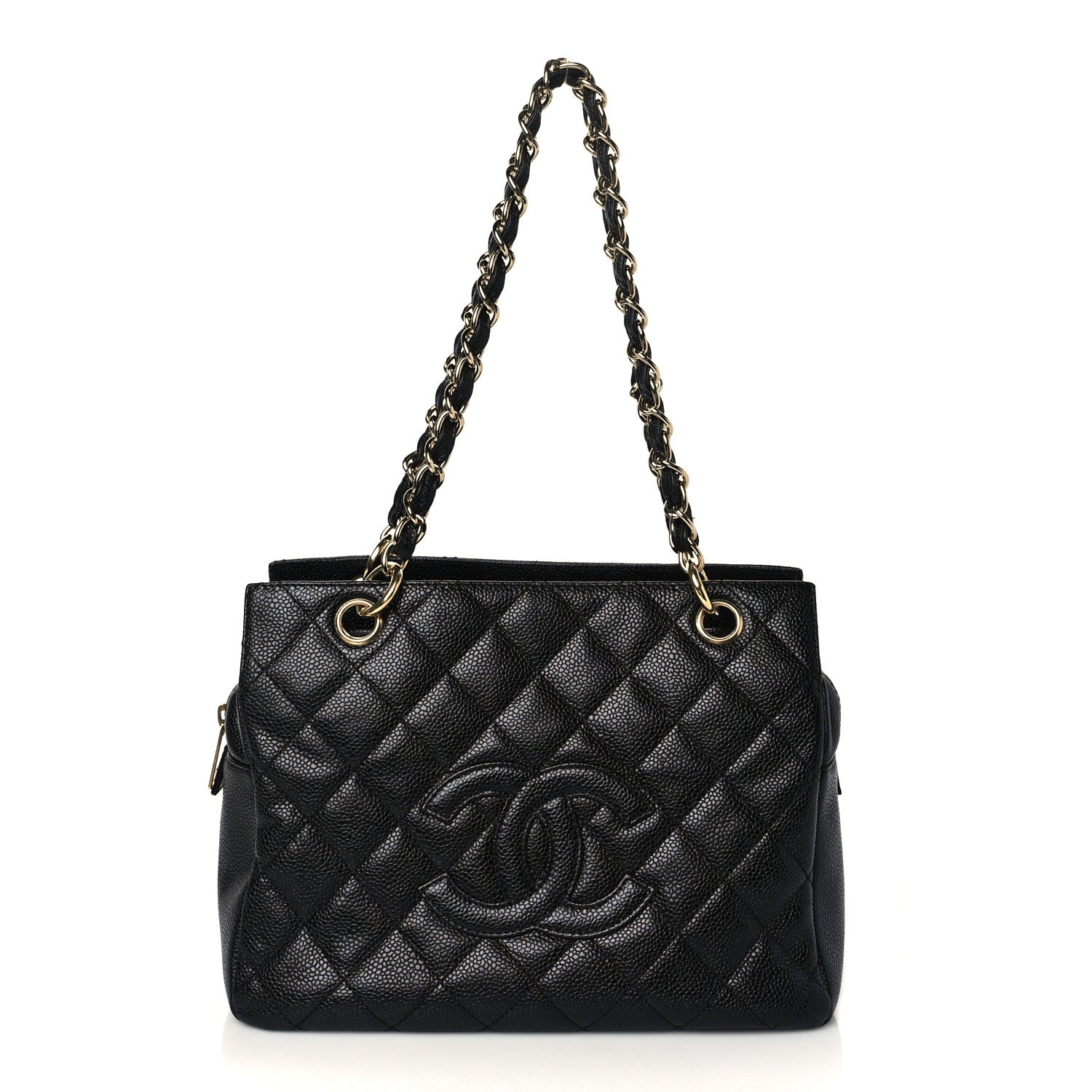 Chanel Caviar Quilted Petit Timeless Tote PTT Black 1 of 11