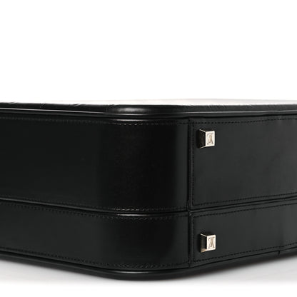 Louis Vuitton Monogram Glace Valisette MM Black 8 of 13