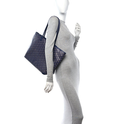 Goyard Goyardine Artois MM Navy 2 of 10