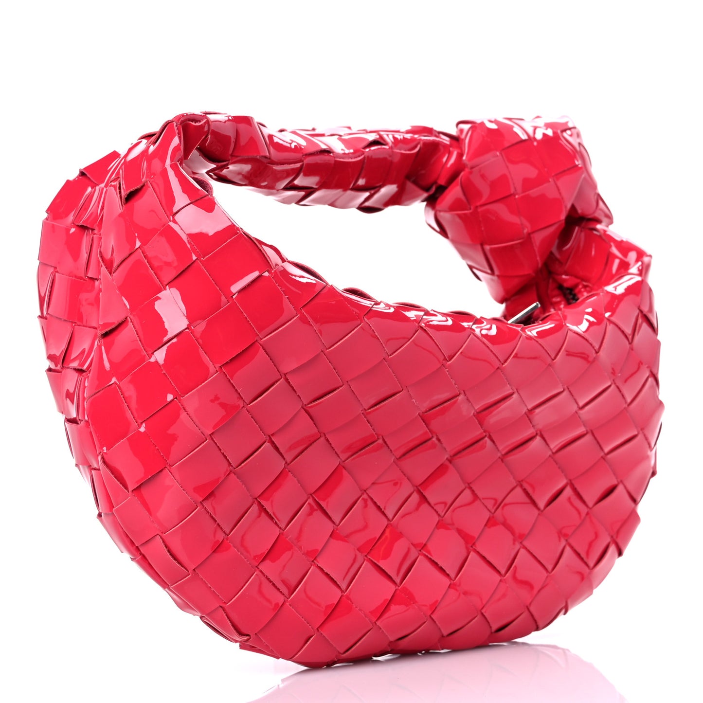 Patent Nappa Intrecciato Mini Jodie Candy Stripe
