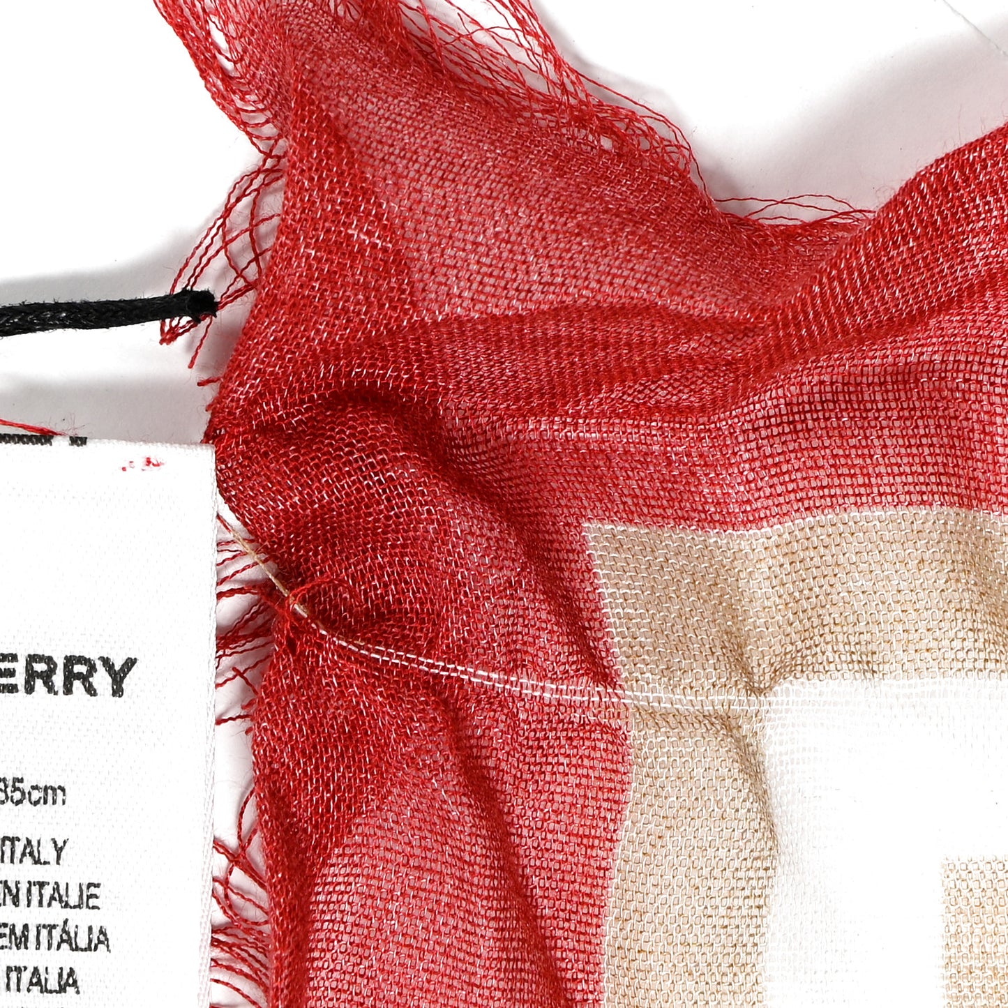 Modal Logo Scarf Archive Beige