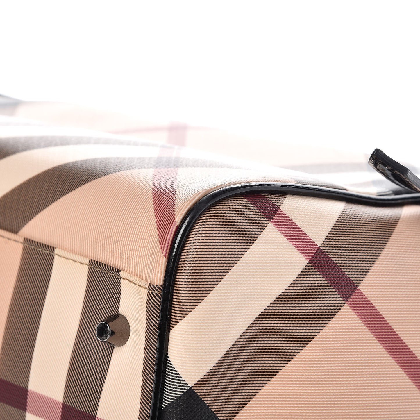 Nova Check Small Canterbury Tote Black