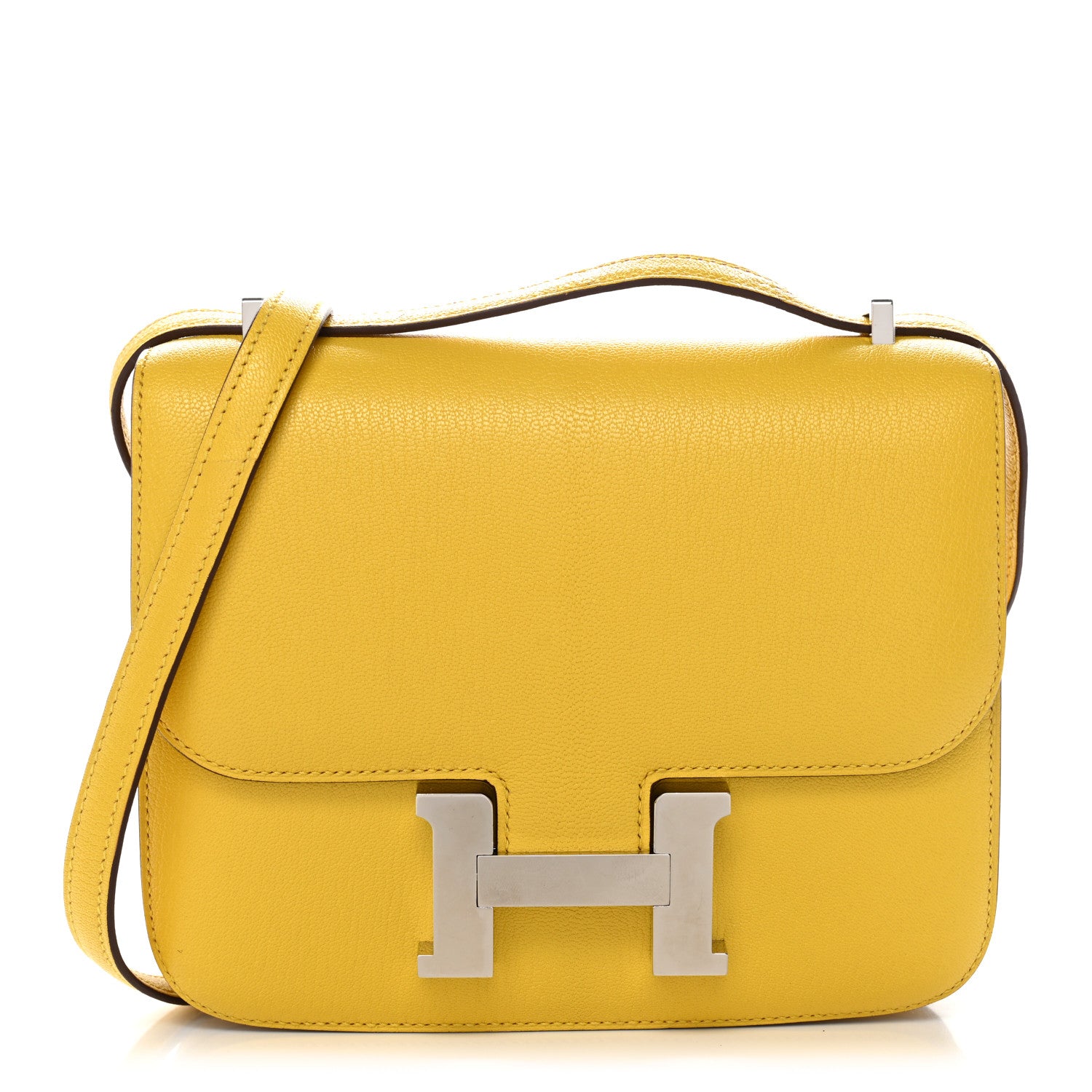 Hermes Chevre Mysore Constance 18 Jaune De Naples 1 of 13