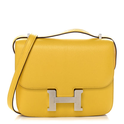 Hermes Chevre Mysore Constance 18 Jaune De Naples 1 of 13