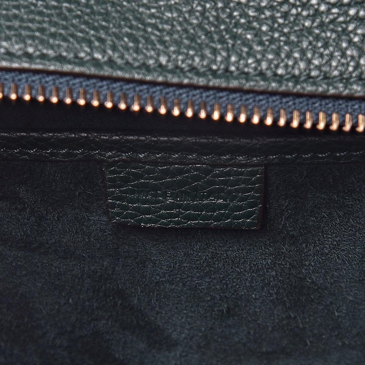 Drummed Calfskin Nano Luggage Amazone