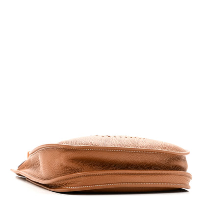Hermes Taurillon Clemence EVELYNE III PM Gold 6 of 21