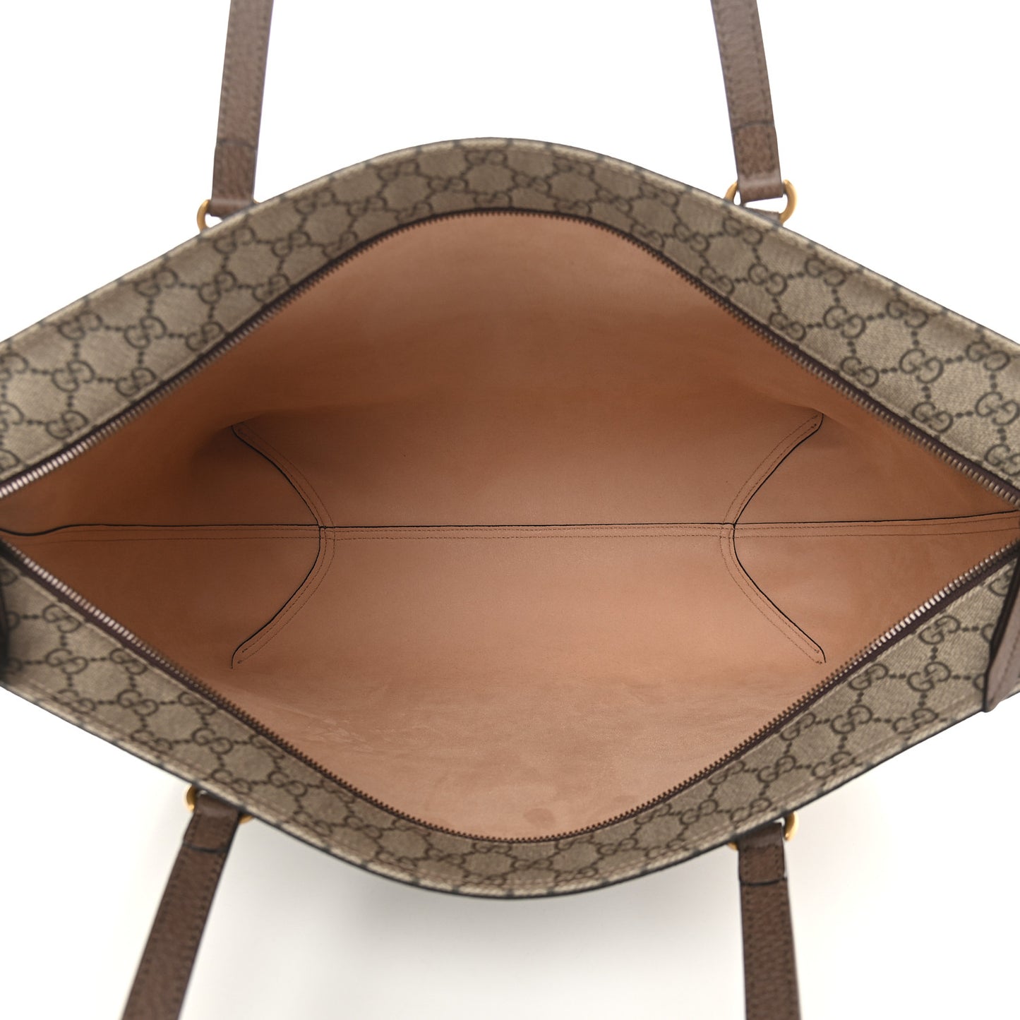 GG Supreme Monogram Medium Ophidia Shopping Tote Ebony