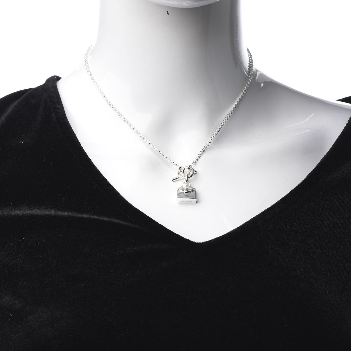 Sterling Silver Kelly Charm Pendant Necklace