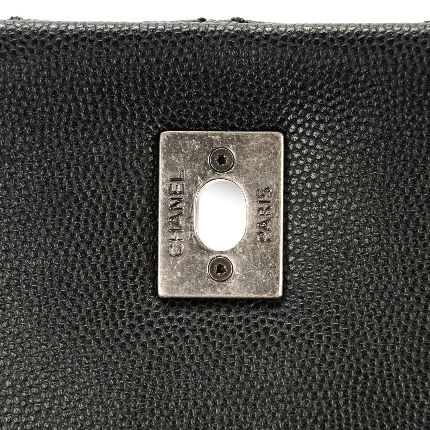 Chanel Caviar Lizard Quilted Small Coco Handle Flap Black 4 of 7