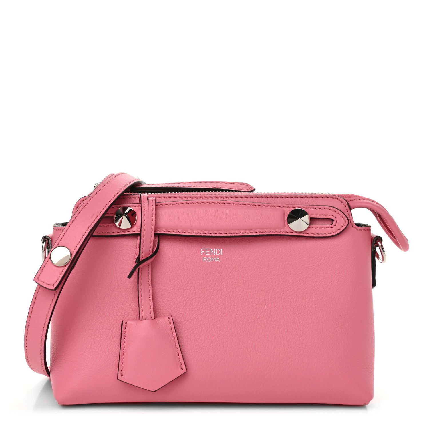 Fendi Vitello Dolce Mini By The Way Boston Bag Pink 1 of 10