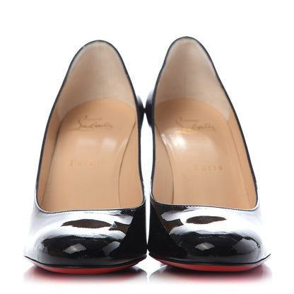 Christian Louboutin Patent Baobab 85 Pumps 38 Black 2 of 8