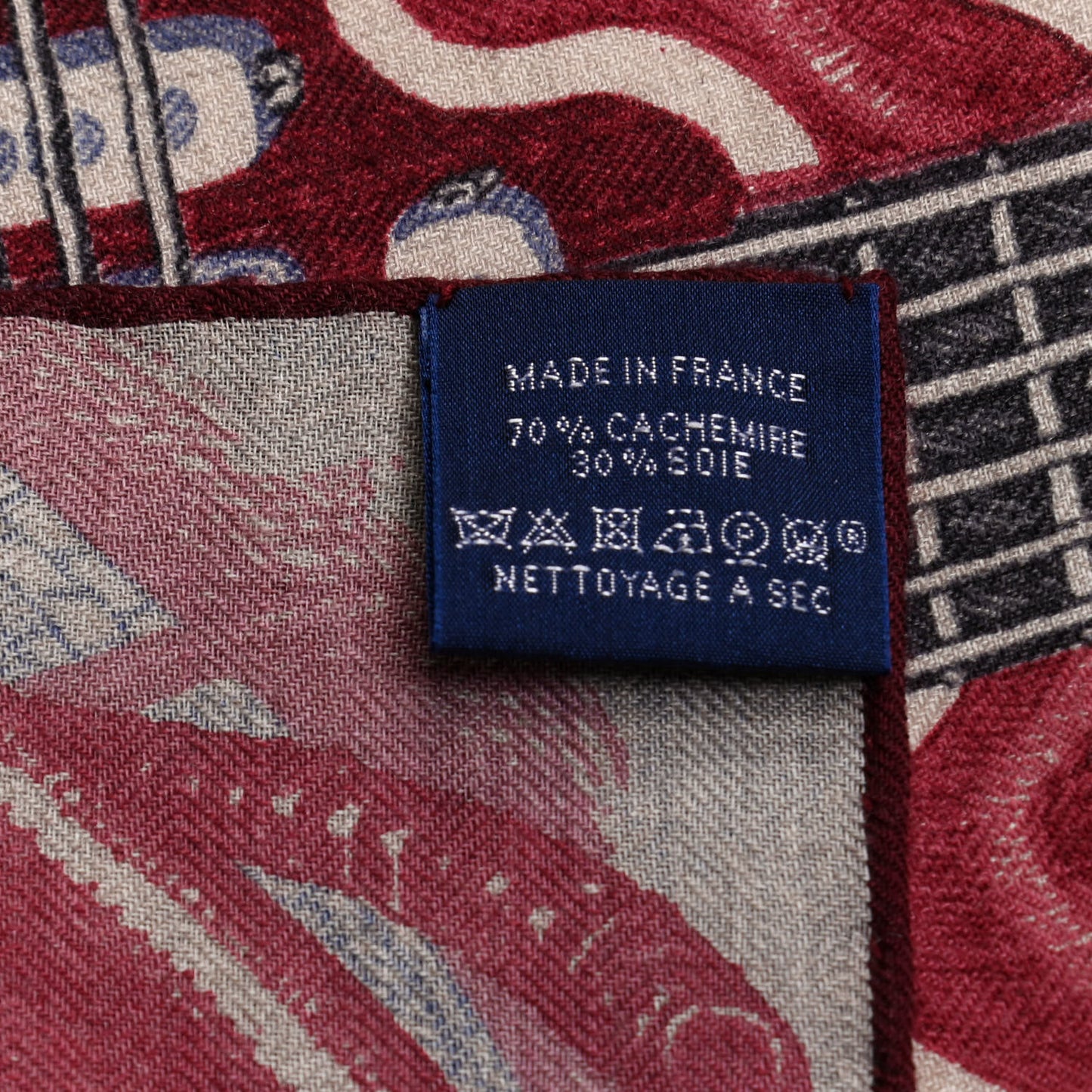 Cashmere Silk Rock Group Mix Scarf 140