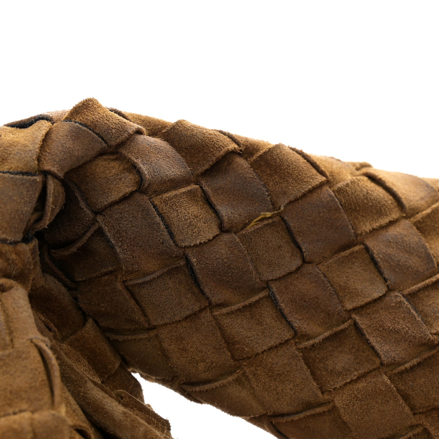 Suede Intrecciato Large Hop Acorn