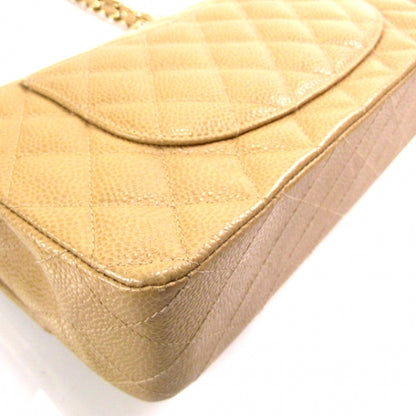 Chanel Caviar Quilted Medium Double Flap Beige 5 of 13