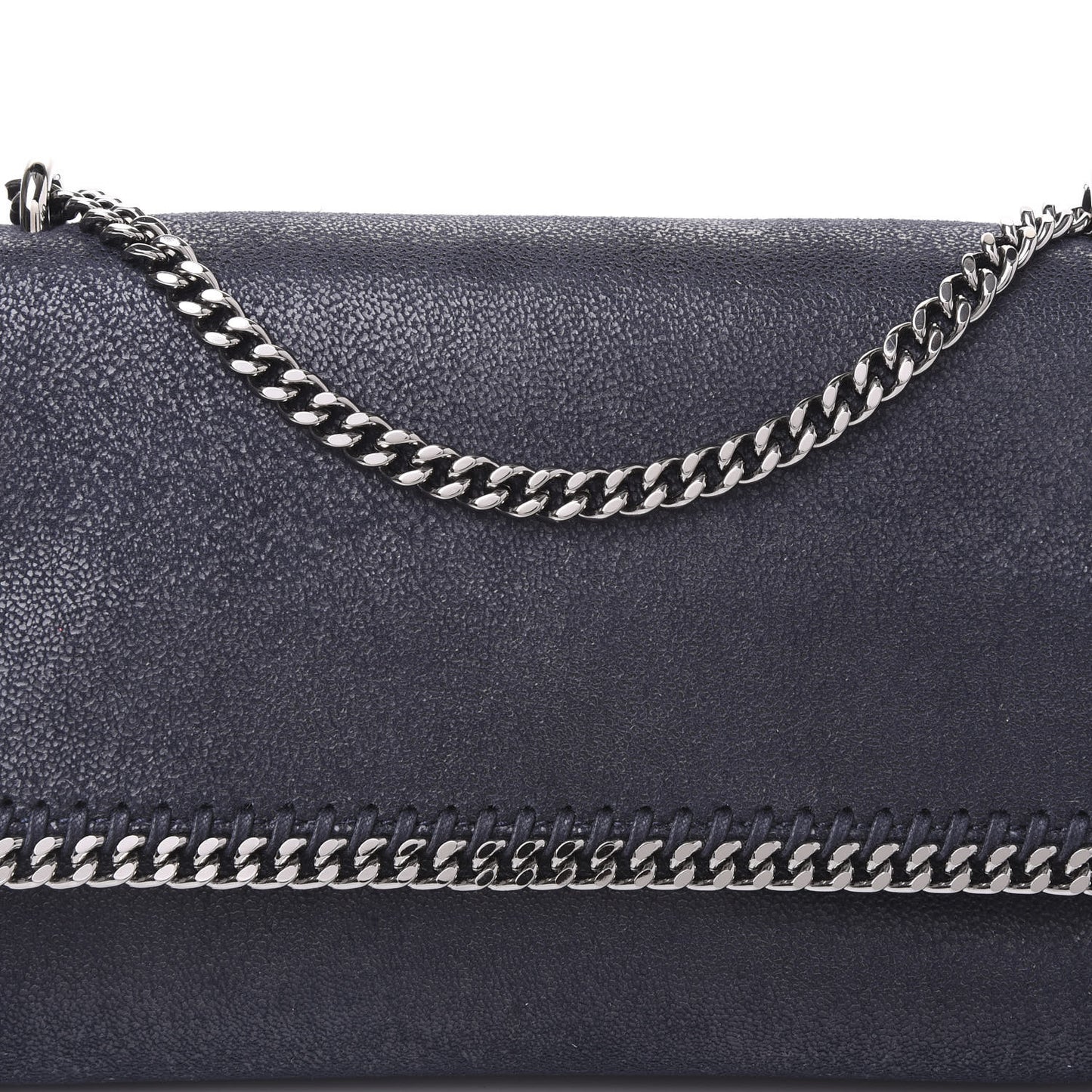 Shaggy Deer Falabella Crossbody Bag Navy