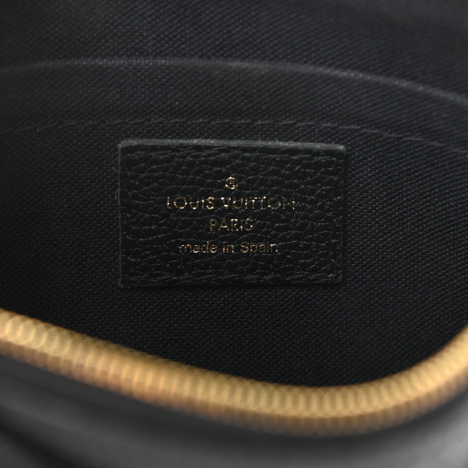 Louis Vuitton Monogram Pallas Clutch Black 10 of 13