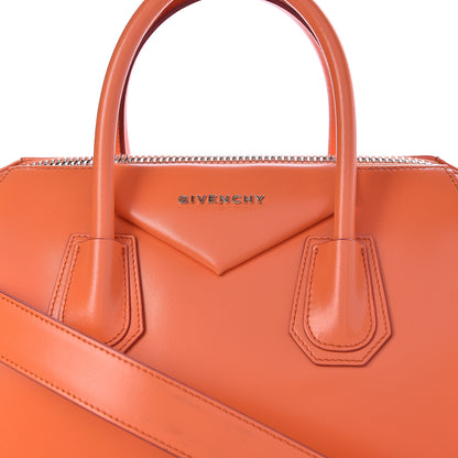 Givenchy Shiny Lord Calfskin Medium Antigona Orange 11 of 13