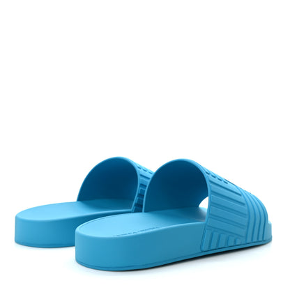 Bottega Veneta Rubber The Slider Mens Sandals 40 Amalfi Blue 4 of 7
