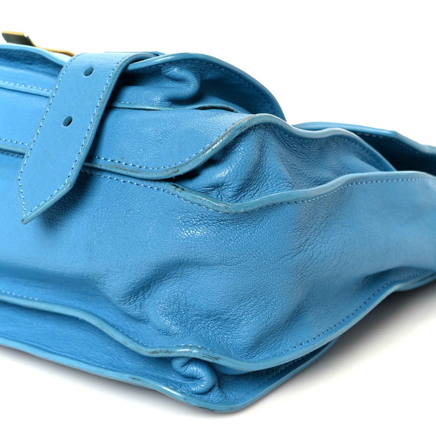 Lambskin Medium PS1 Satchel Blue
