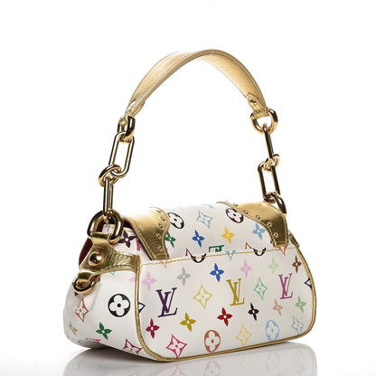 Louis Vuitton Monogram Multicolor Marilyn White Gold 3 of 12