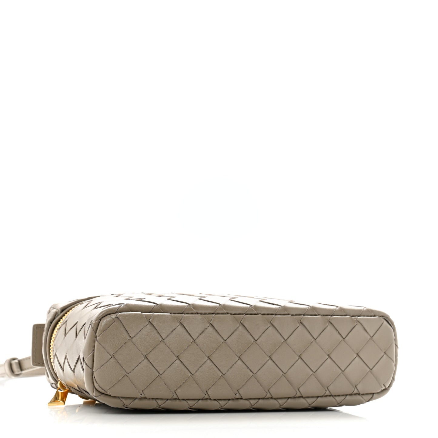 Calfskin Intrecciato Bang Bang Vanity Case Limestone
