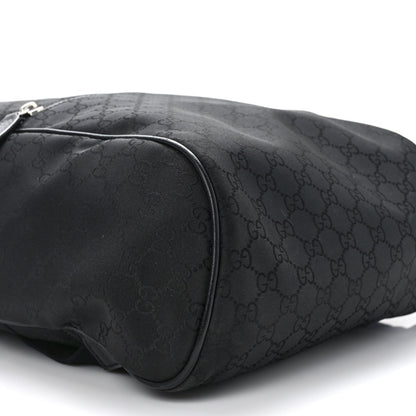 Gucci Nylon Monogram Slim Backpack Black 9 of 13