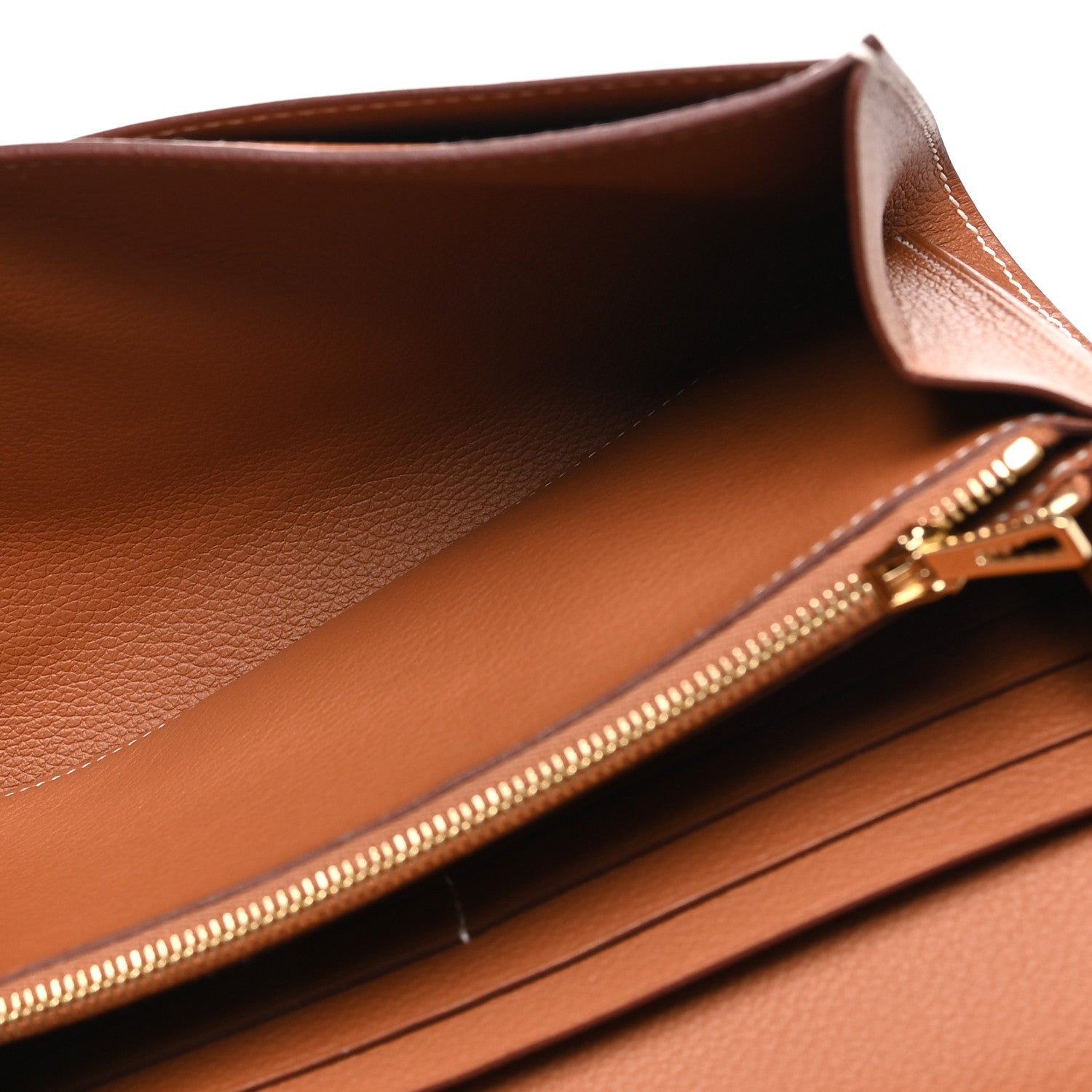 Hermes Evercolor Constance Wallet To Go Gold 5 of 10