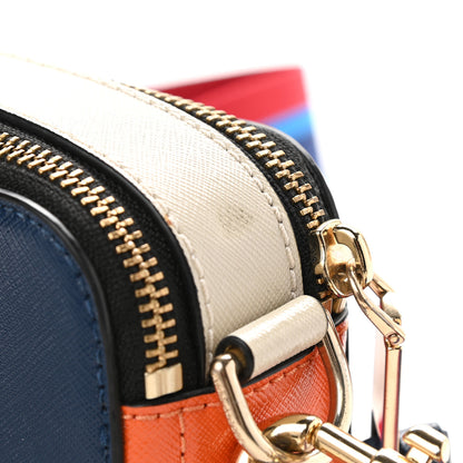 Marc Jacobs Saffiano Small Snapshot Camera Bag Navy Multicolor 10 of 10