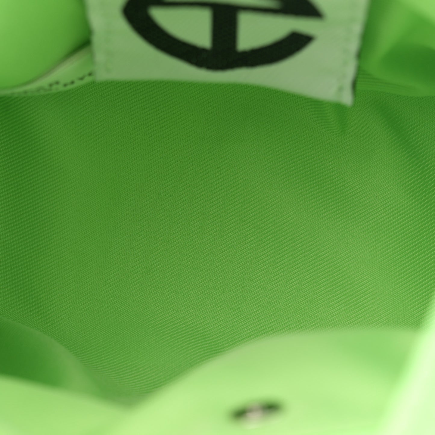 Vegan Leather Small Shopping Bag Double Mint