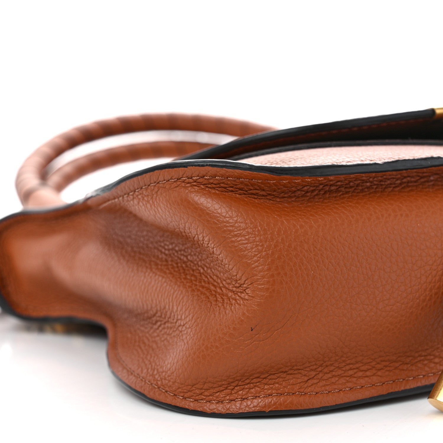 Chloe Calfskin Medium Marcie Satchel Tan 9 of 10