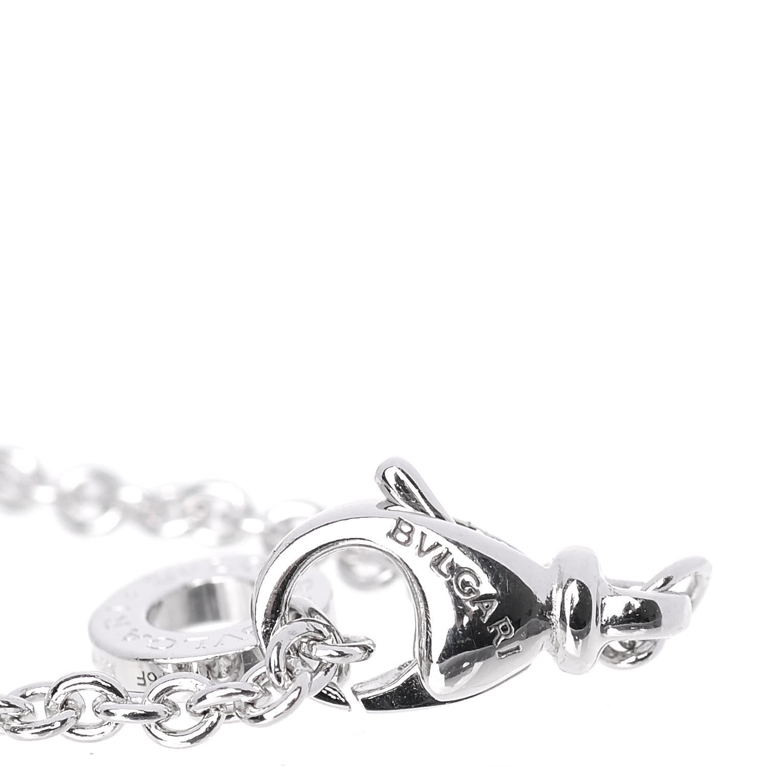 Bulgari 18K White Gold B.Zero1 Bracelet 4 of 8