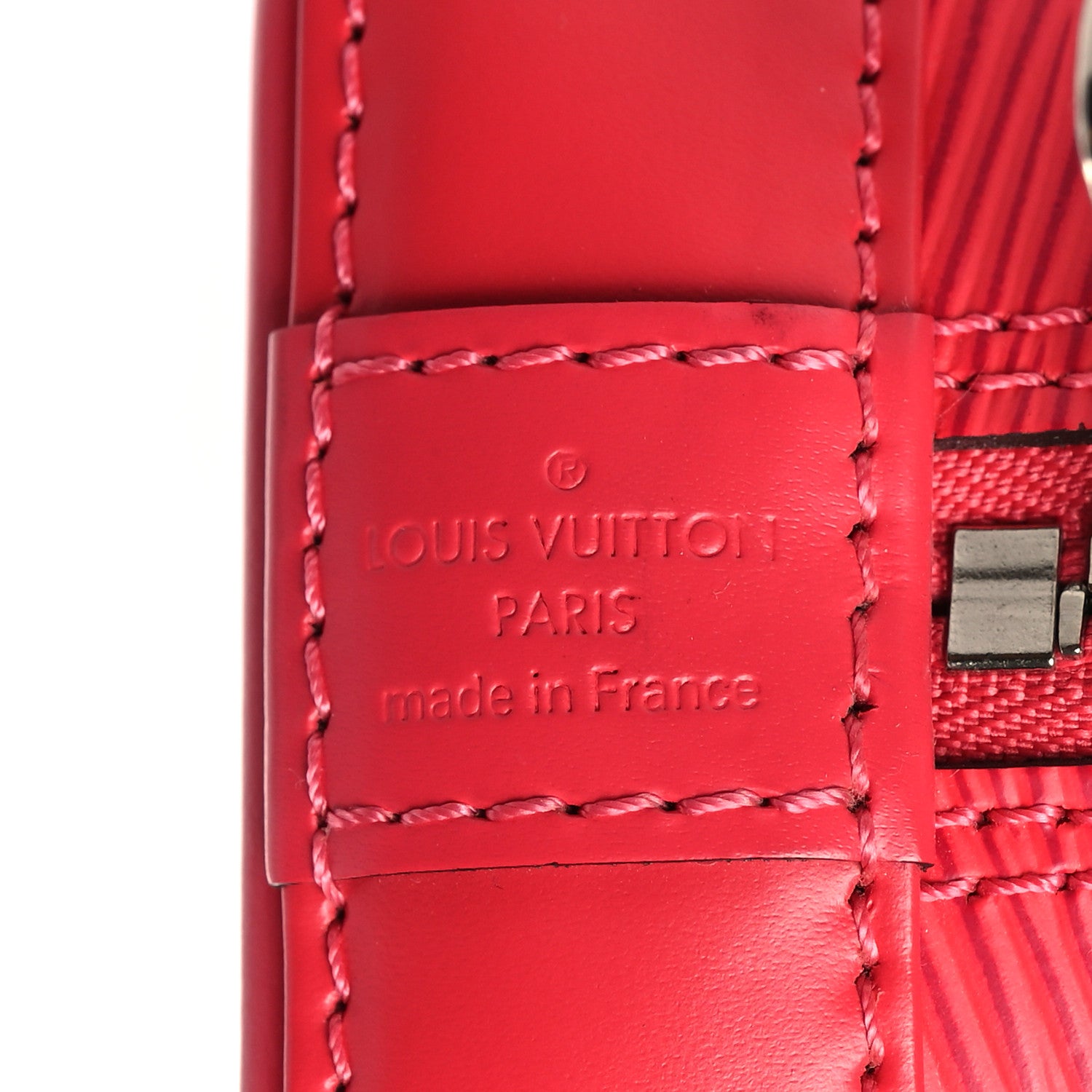 Louis Vuitton Epi Alma BB Grenade 6 of 8