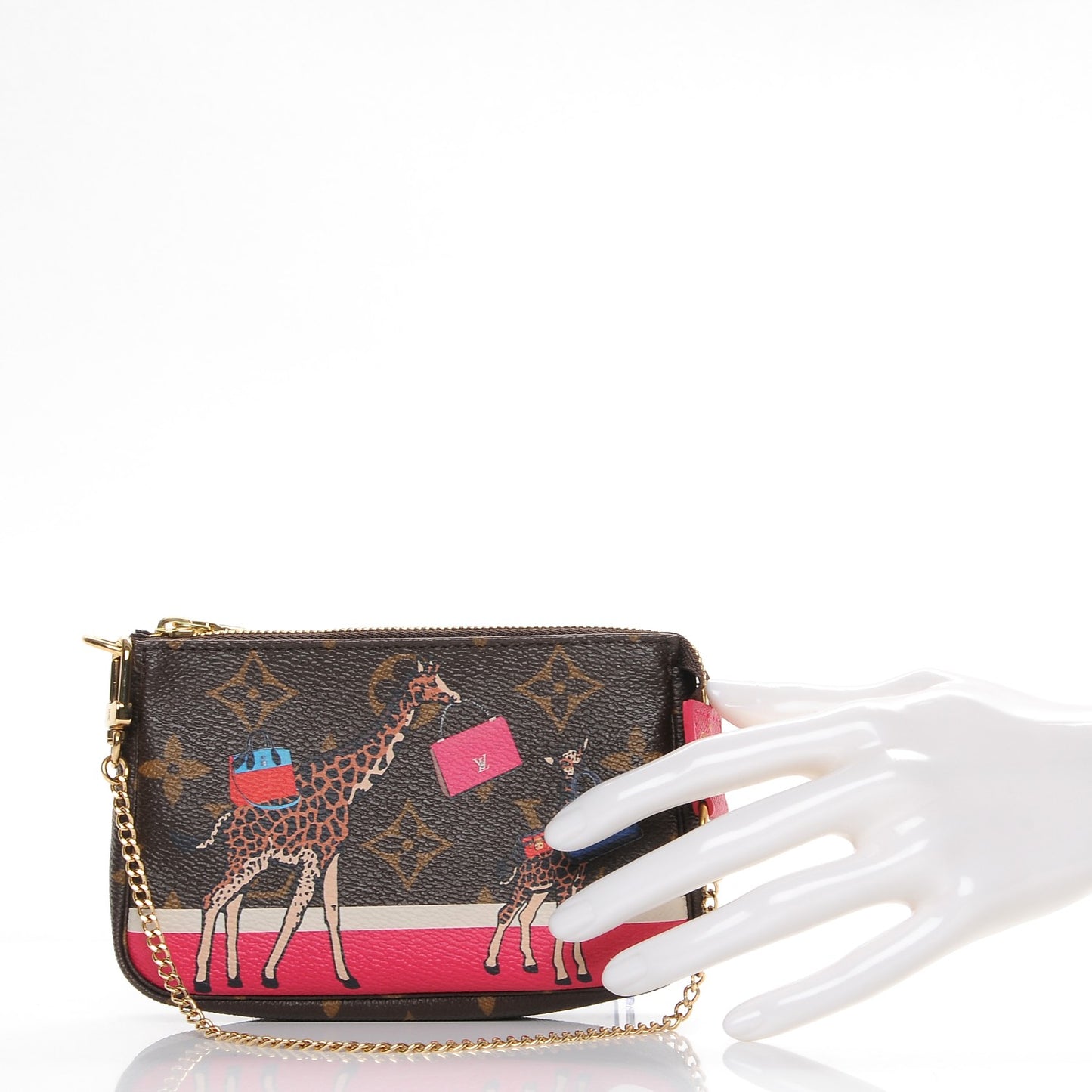 Monogram 2017 Christmas Animation Mini Pochette Accessories